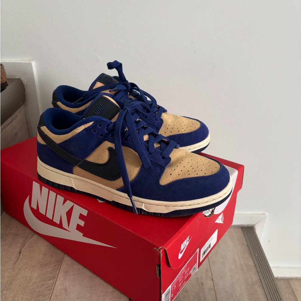 Nike Dunk Low LX Suede Sneakers